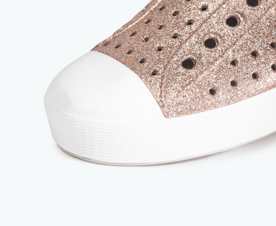 Native Jefferson Bling Schoenen Heren Goud | YUQCDT018
