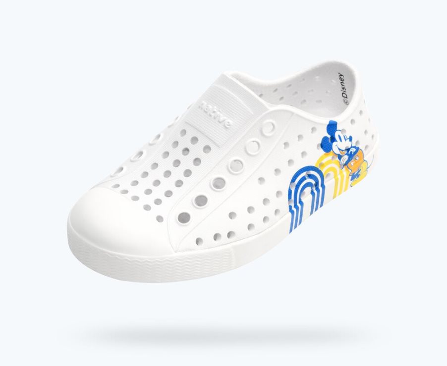 Native Jefferson Disney Print Schoenen Jongens Wit | NWBVYJ147