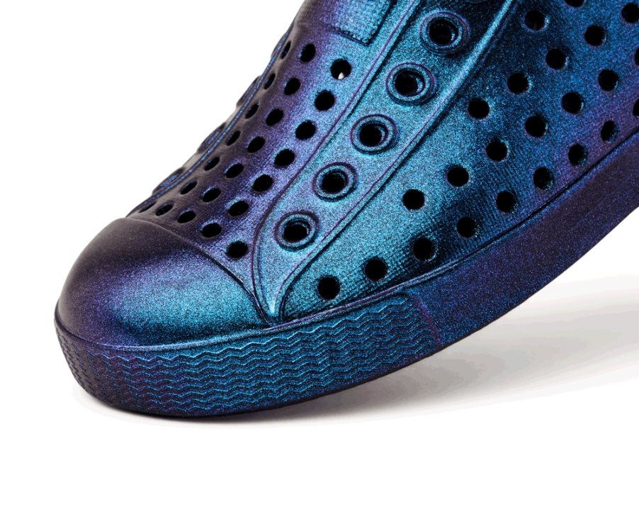 Native Jefferson Iridescent Schoenen Meisjes Donkerblauw | 3KG14U382