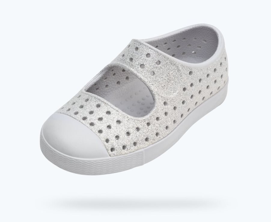 Native Jefferson Juniper Bling Schoenen Meisjes Grijs | XV0JC3154