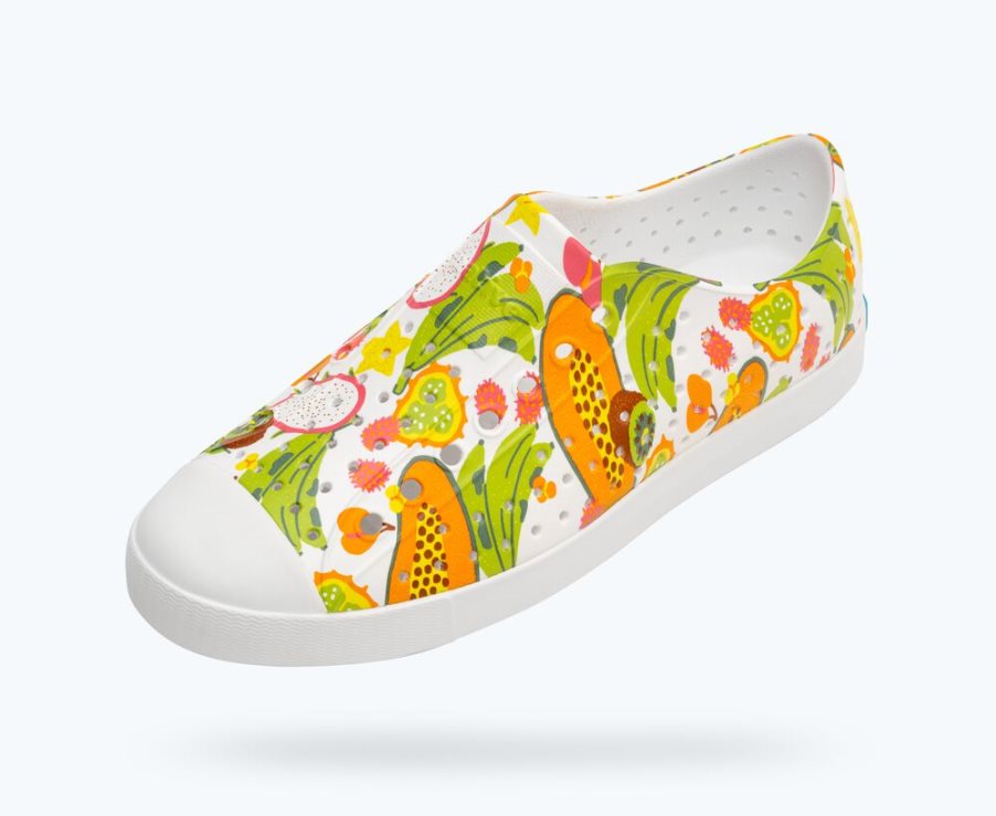 Native Jefferson Sugarlite Print Schoenen Heren Gekleurd | CXWKQA286
