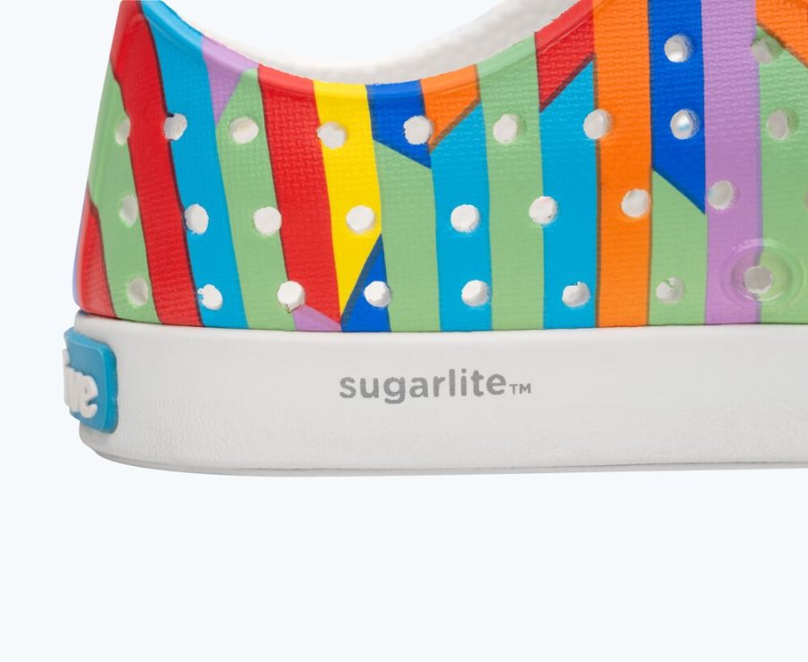Native Jefferson Sugarlite Print Schoenen Jongens Gekleurd | V0CUFB024