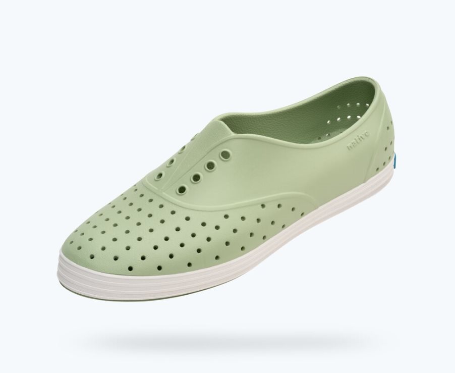 Native Jericho Mocassins Dames Groen | NDBO13056